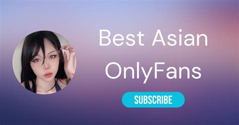 onlyfans nude asian|⛩️ The 25 Best Asian OnlyFans Girls